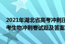 2021年湖北省高考沖刺壓軸卷生物學(xué)試卷（2022湖北省高考生物沖刺卷試題及答案）