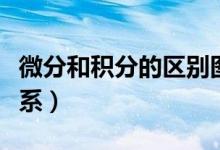 微分和積分的區(qū)別圖（微分和積分的區(qū)別和聯(lián)系）