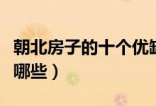 朝北房子的十個優(yōu)缺點（朝北房子的優(yōu)缺點有哪些）