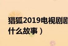 獵狐2019電視劇劇情介紹（這部劇講述的是什么故事）