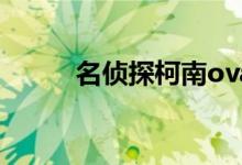 名偵探柯南ova順序（了解一下）