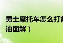 男士摩托車怎么打備用油（摩托車怎樣打備用油圖解）