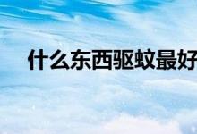 什么東西驅(qū)蚊最好（什么東西驅(qū)趕小咬）