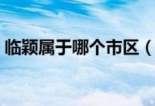 臨穎屬于哪個(gè)市區(qū)（臨穎屬于哪個(gè)市哪個(gè)區(qū)）