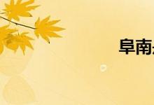 阜南是哪個省