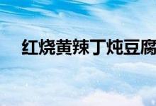 紅燒黃辣丁燉豆腐（紅燒黃辣丁怎么做）