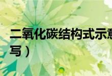 二氧化碳結構式示意圖（二氧化碳結構式怎么寫）