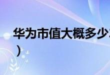 華為市值大概多少2021（華為市值大概多少）