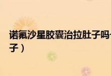 諾氟沙星膠囊治拉肚子嗎一次吃多少（諾氟沙星膠囊治拉肚子）