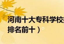 河南十大?？茖W(xué)校排名2022（高職高專院校排名前十）