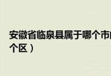 安徽省臨泉縣屬于哪個(gè)市郵編（安徽省臨泉縣屬于哪個(gè)市哪個(gè)區(qū)）