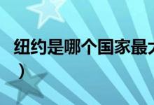 紐約是哪個(gè)國(guó)家最大城市（紐約是哪個(gè)國(guó)家的）
