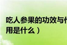 吃人參果的功效與作用（吃人參果的功效與作用是什么）