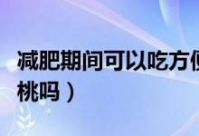 減肥期間可以吃方便面嗎（減肥期間可以吃櫻桃嗎）