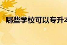 哪些學?？梢詫Ｉ荆ㄋ袑W校都可以嗎）