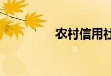 農村信用社怎么查開戶行