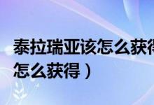 泰拉瑞亞該怎么獲得迷你鯊（泰拉瑞亞迷你鯊怎么獲得）