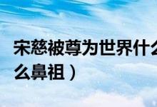 宋慈被尊為世界什么鼻祖（宋慈被尊為世界什么鼻祖）