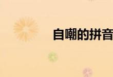 自嘲的拼音（自嘲的意思）