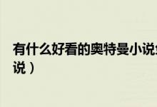 有什么好看的奧特曼小說免費（有什么好看的奧特曼完結(jié)小說）