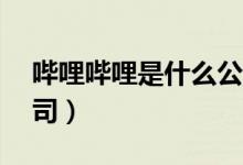 嗶哩嗶哩是什么公司出的（bilibili是什么公司）