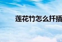 蓮花竹怎么扦插（蓮花竹怎么水養(yǎng)）
