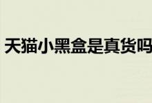 天貓小黑盒是真貨嗎（天貓小黑盒是啥意思）