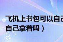 飛機(jī)上書包可以自己拿著嗎（飛機(jī)上書包可以自己拿著嗎）