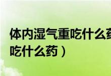 體內(nèi)濕氣重吃什么藥可以排出來(體內(nèi)濕氣重吃什么藥)