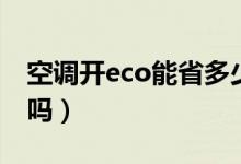 空調(diào)開eco能省多少電（空調(diào)打開eco能省電嗎）
