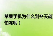 蘋果手機(jī)為什么到冬天就沒電了（蘋果手機(jī)為什么到冬天就怕凍呢）