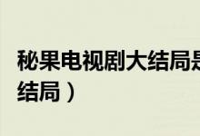 秘果電視劇大結(jié)局是什么意思（秘果電視劇大結(jié)局）