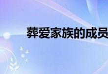 葬愛家族的成員（葬愛家族的名言）