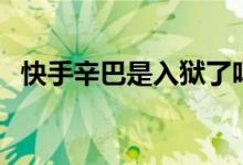 快手辛巴是入獄了嗎（快手辛巴是哪里人）