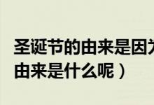 圣誕節(jié)的由來(lái)是因?yàn)橹袊?guó)圓明園嗎（圣誕節(jié)的由來(lái)是什么呢）