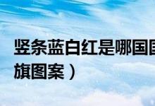 豎條藍(lán)白紅是哪國國旗(豎條藍(lán)白紅是哪國國旗圖案)