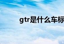 gtr是什么車標(biāo)（gtr是什么車標(biāo)）