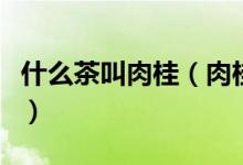 什么茶叫肉桂（肉桂是什么茶肉桂屬于什么茶）