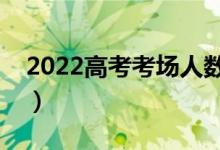 2022高考考場人數(shù)安排（怎么分配考生考點）