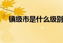 鎮(zhèn)級(jí)市是什么級(jí)別（鎮(zhèn)級(jí)市是什么級(jí)別）