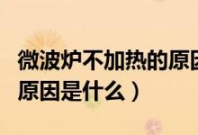微波爐不加熱的原因有哪些(微波爐不加熱的原因是什么)