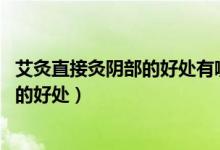 艾灸直接灸陰部的好處有哪些 快速問醫(yī)生（艾灸直接灸陰部的好處）