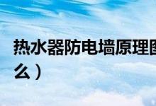 熱水器防電墻原理圖（熱水器防電墻原理是什么）