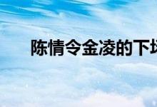 陳情令金凌的下場（陳情令金凌結(jié)局）
