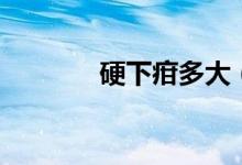 硬下疳多大（硬下疳長在哪）