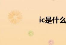 ic是什么(ic的資料)