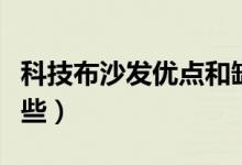 科技布沙發(fā)優(yōu)點和缺點（科技布沙發(fā)優(yōu)點有哪些）