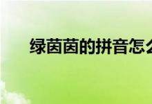 綠茵茵的拼音怎么寫（綠茵茵的意思）