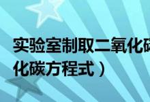實(shí)驗(yàn)室制取二氧化碳方程式（實(shí)驗(yàn)室制取二氧化碳方程式）