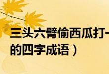 三頭六臂偷西瓜打一生肖（以及有關(guān)于此生肖的四字成語(yǔ)）